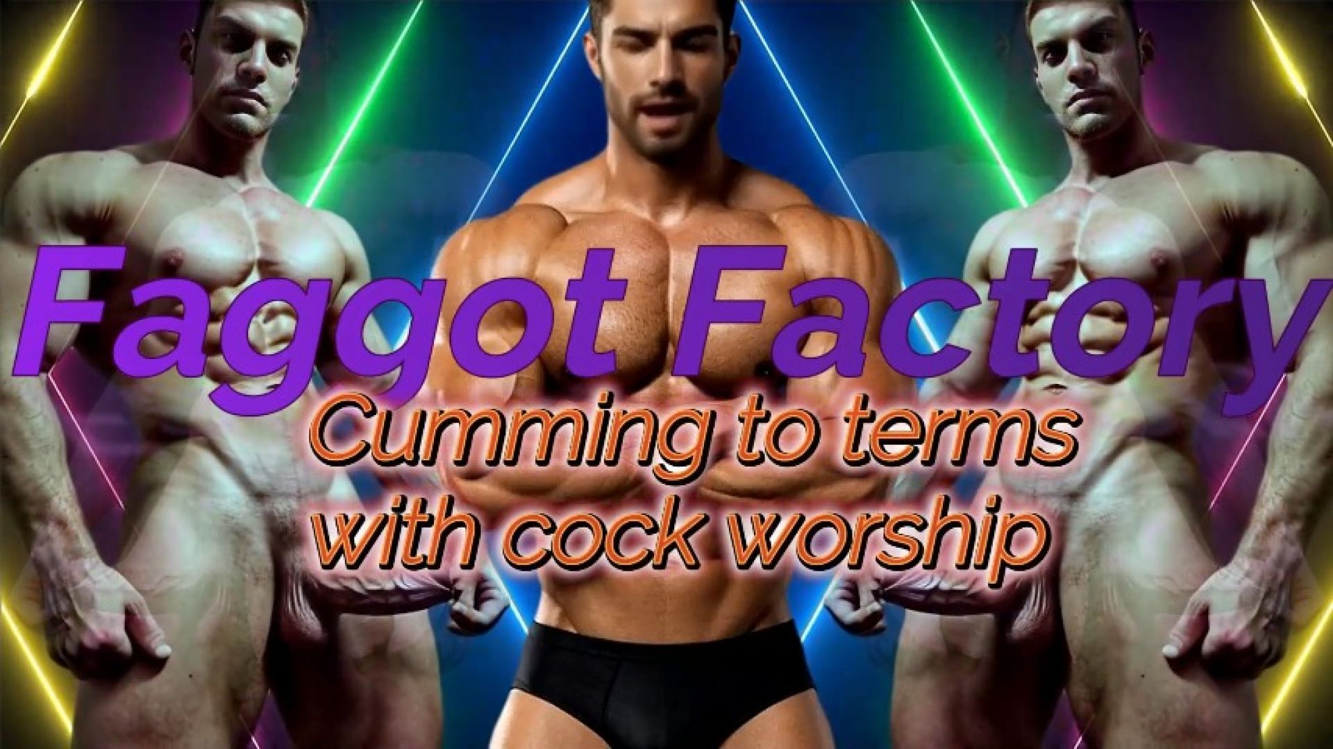 Alpha Faggot Factory Reprogramming Into Gay 4 Cumming To Ter