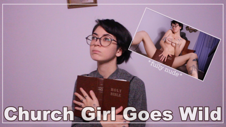 Fapcake Senpai Fully Nude Church Girl Goes Wild Manyvids