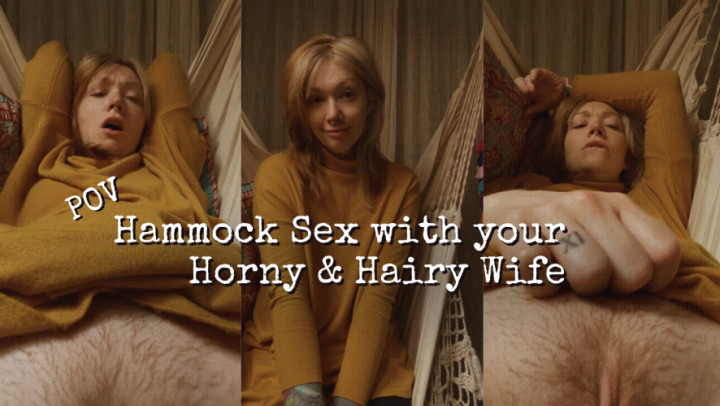 Goaskalex Pov Hammock Sex With Your Horny And Hairy Wife Manyvids