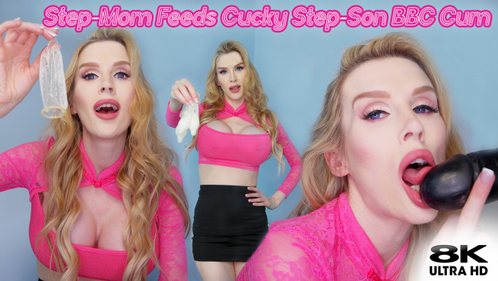 Roxy Cox:Step-Mommys Cuckold Step-Son Eats BBC Cum