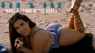 Korina Kova - Mom &amp; Son make a porno at the beach 4K - ManyVids
