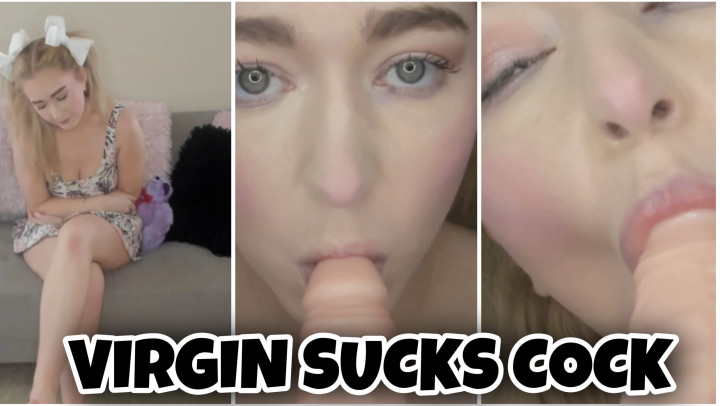 Callie Black - VIRGIN BLOWJOB - ManyVids