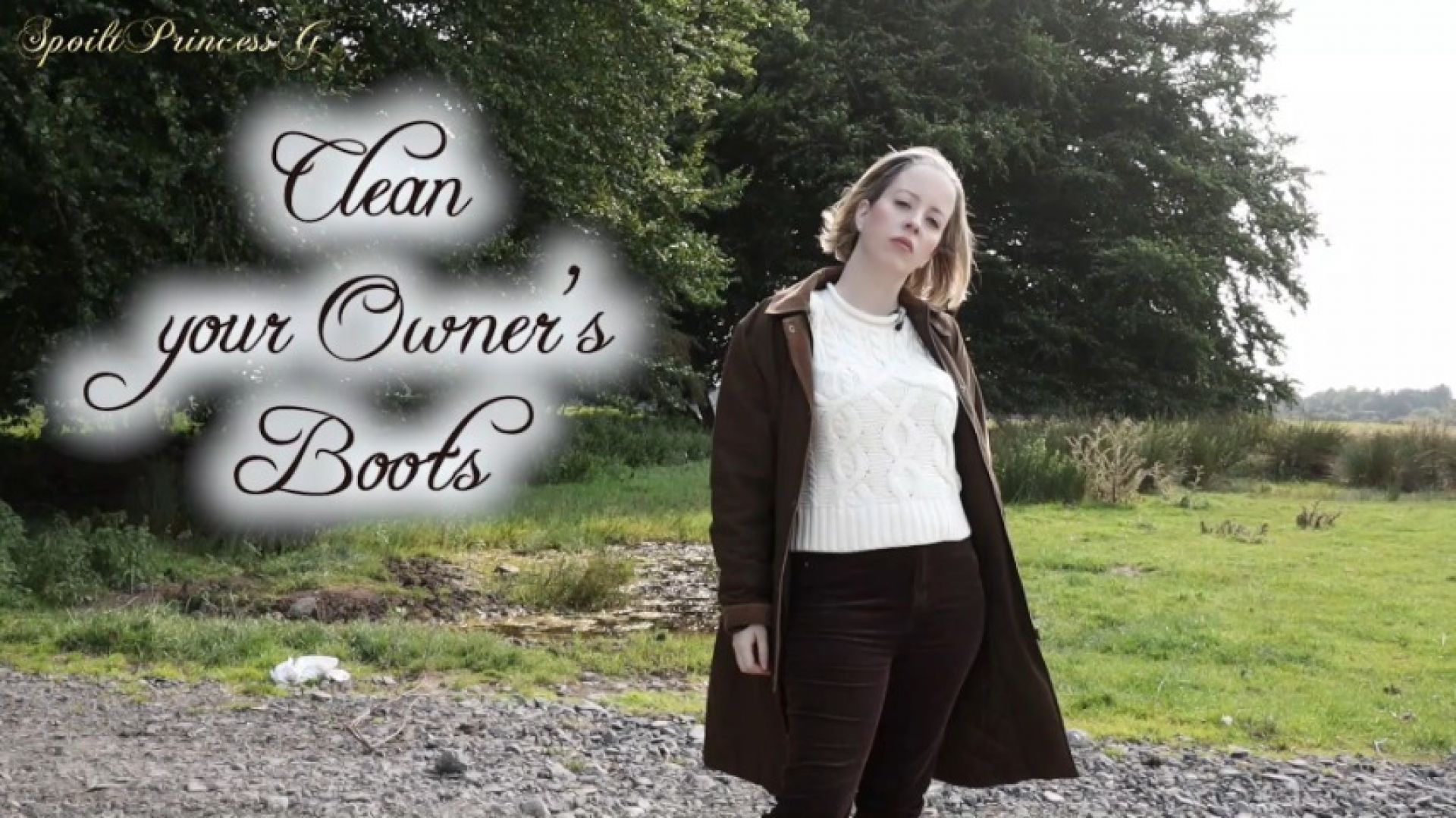 SpoiltPrincessGrace:Clean your Owner's Boots
