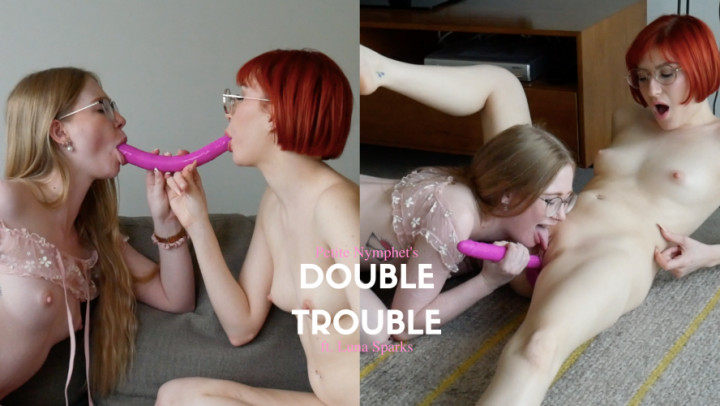 leaked Double Trouble: Lesbian Double-Ended Dildo Fuck thumbnail