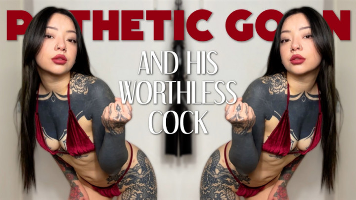 HeyPrincessJade:Pathetic Goon and His Worthless Cock