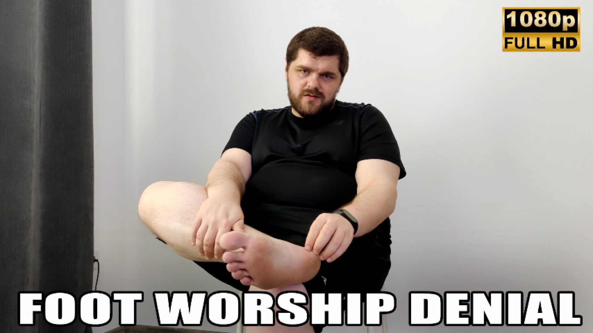 KingMarti:KingMarti: Foot Worship Denial With JOI - Full HD 1080p
