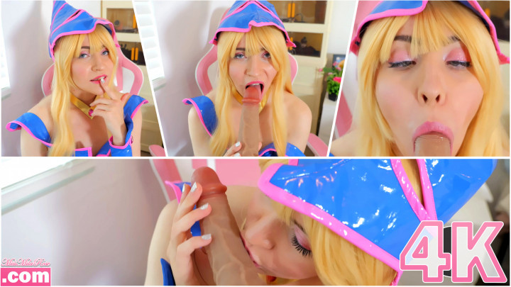 MissMilaRose:Dark Magician Girl Swallows Your Cum