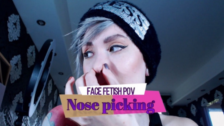 Face/Nose picking fetish POV Baal Eldritch