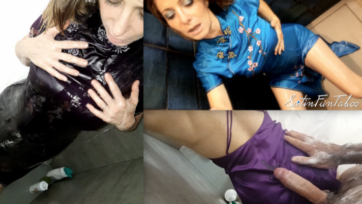 satinfuntaboo - Pee, satin, mom, wet, cum, bundle - ManyVids