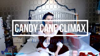 Candy Cane Climax - Solo Girl, Christmas BlueAlice