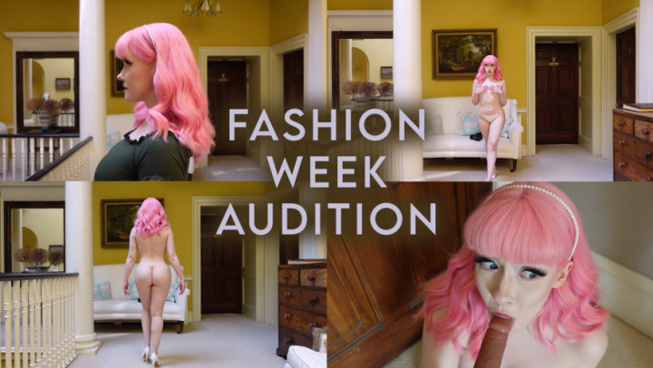 Evie Rees:Fashion Week Audition - Evie Rees