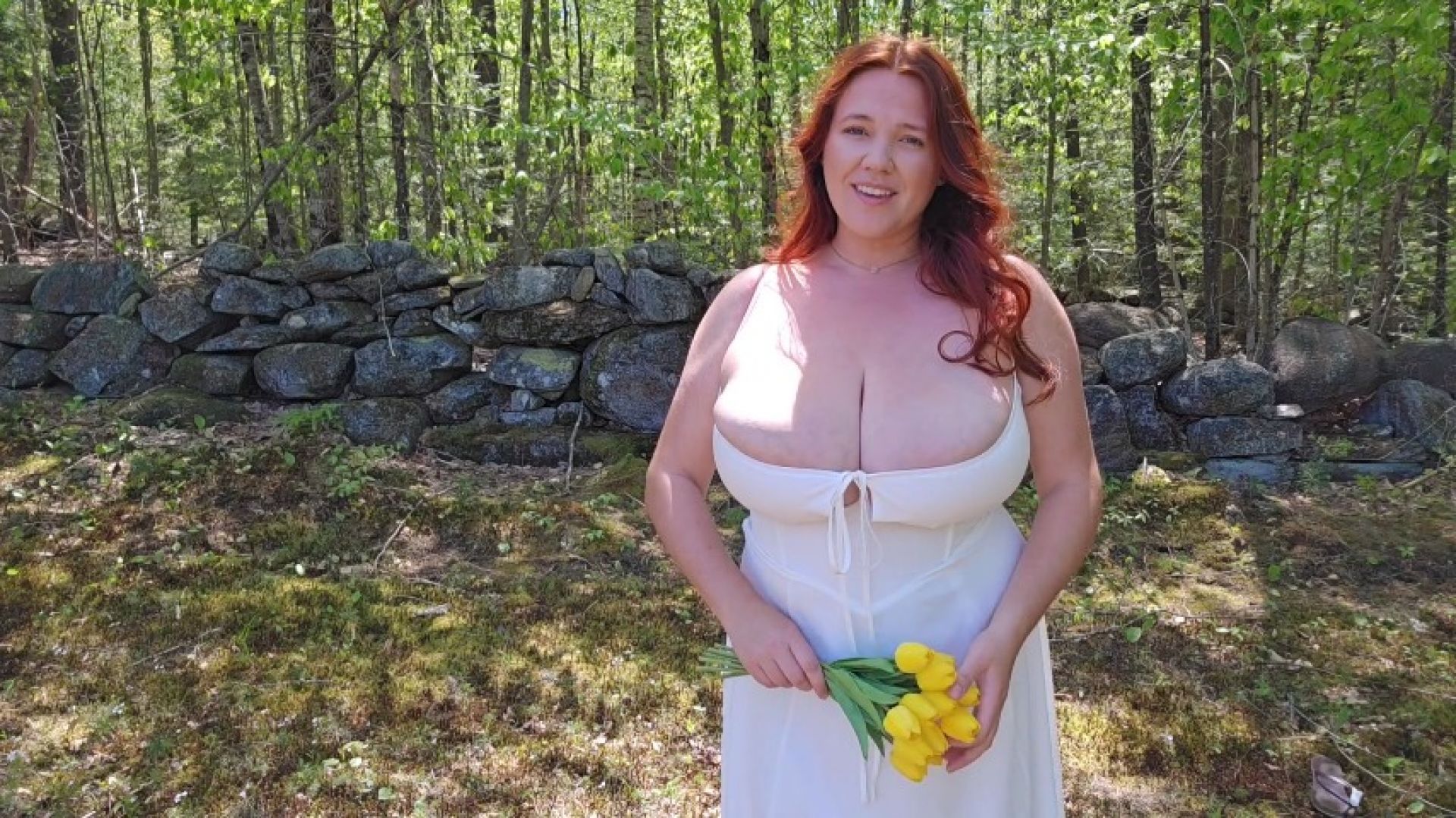 Annabelle Rogers:Voluptuous Milk Maid Gets Dirty With a Stranger She Just Met