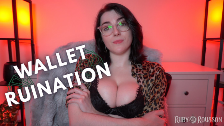 Goddess Ruby Rousson:Wallet Ruination JOI - Snap Drain Part 1