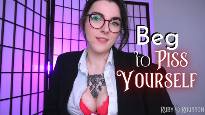 Goddess Ruby Rousson - Dirty Piss Slut - ManyVids