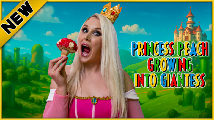 Diane Chrystall:Peach Takes the Power-Up Mushroom and Cant Stop Growing