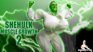 Diane Chrystall - Hulking out Muscle Growth She Hulk TF - ManyVids