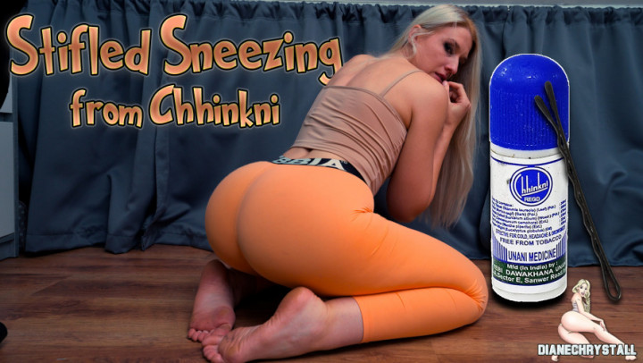 Stifled sneezing from strong Chhinkni Diane Chrystall