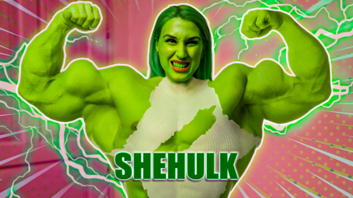 leaked Hulking Out Muscle Growth She Hulk Transformation thumbnail