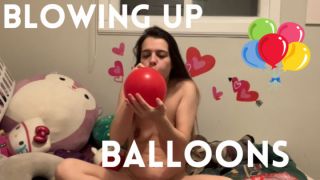 [3.19 GB] - Blowing up Balloons with Amber - HelloAmber