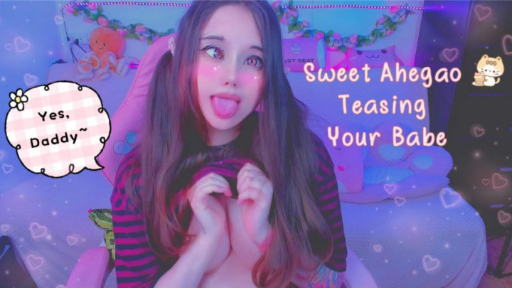 KitsuneKawaii:Sweet Ahegao Teasing Your Babe