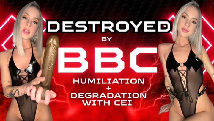 BlondBaby666:Your Slutty Hole Destroyed by My BBC