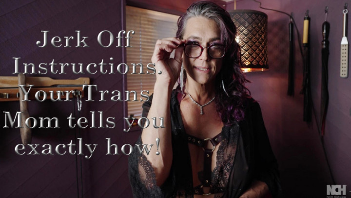 tsRiannaJames:Your Trans Mom. Jerk Off Instruction