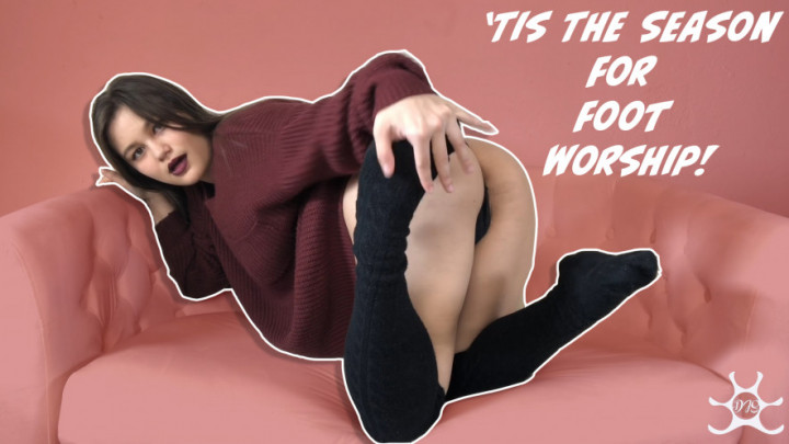 Fuck My Feet in Thigh High Socks DominantJade