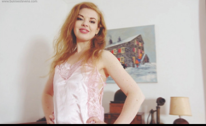 Bunnie Stevens:Seductive Satin Slip JOI