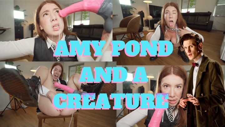 Amy Pond Cosplay Porn - PurpleHazeTV - NAUGHTY AMY POND FUCKS HORSE COCK - ManyVids