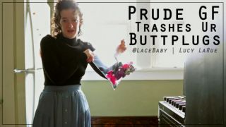 [903.43 MB] - Prude GF Trashes Ur Buttplugs - LaceBaby
