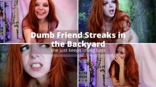 Dumb Friend Streaks in the Backyard AlexaCrush