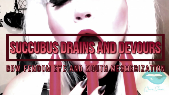Succubus Drains and Devours Queen Sirene