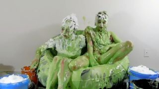 Double Dare Girls Fuck in Inflatable Wamazon