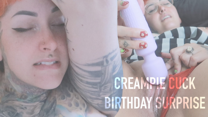 leaked Creampie Cuck Birthday Surprise thumbnail