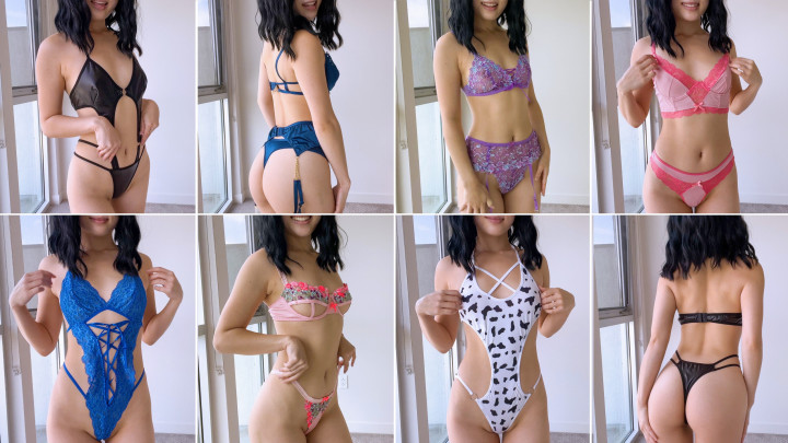 funsizedasian - Lingerie Haul Try On - ManyVids