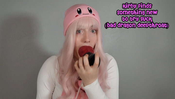 leaked Kirby Finds Something New To Try Suck Bad Dragon Deepthroat video thumbnail