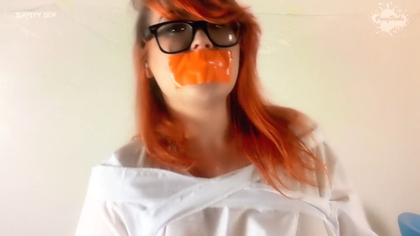 BOUND in a straitjacket in gunge Penny Banks