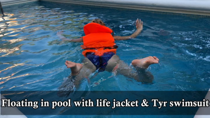 leaked Floating in pool with Lifejacket Marinep video thumbnail