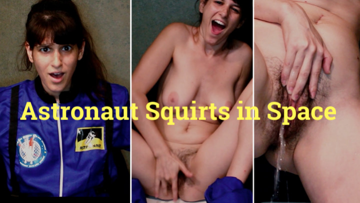 Astronaut Squirts in Space Smilesofsally