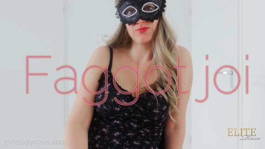 EliteRose - Faggot joi - ManyVids