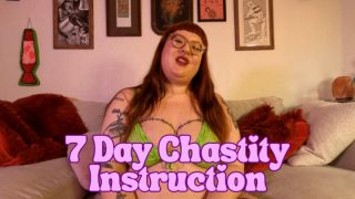 [240.34 MB] - 7 Day Chastity Instruction - LedaLavandula