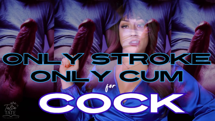 Talia Tate - Only Stroke, Only Cum for Cock Gay Programming JOI - ManyVids