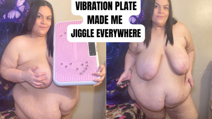 JazminTorresBBW:Vibration Plate Made Me Jiggle Everywhere