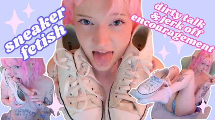 squeezypeach:sneaker blowjob JOI