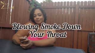Blowing Smoke Down Your Throat Fine_domme