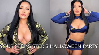 YOUR STEP-SISTER'S HALLOWEEN PARTY XoxoxoMIA