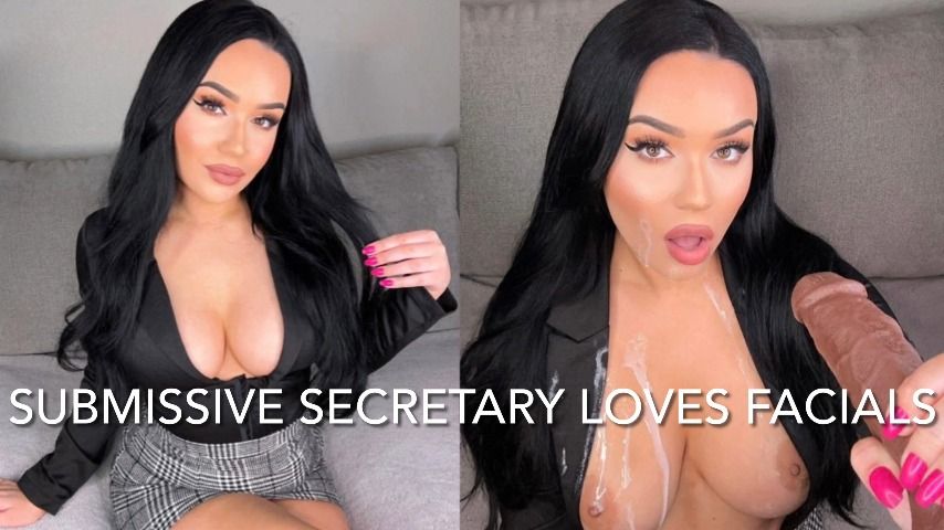 854px x 480px - Mia Jocelyn - SUBMISSIVE SECRETARY LOVES FACIALS - ManyVids