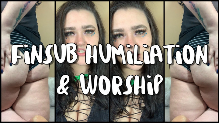 FINSUB HUMILIATION & WORSHIP Goth Gyrl