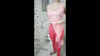 [1.32 GB] - sis seduces bro in the shower solo play - camgirlkrisha