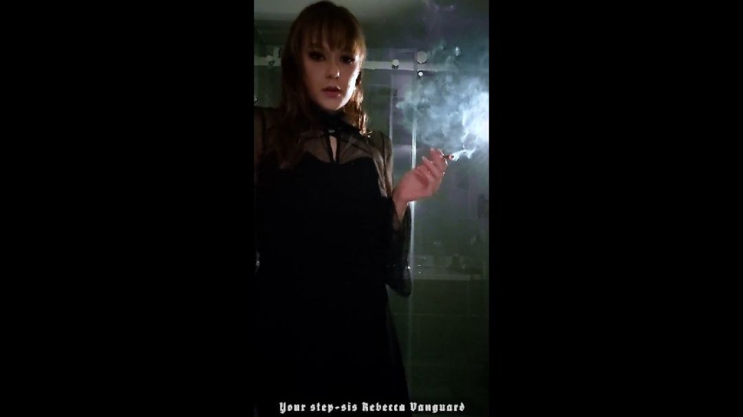 RebeccaVanguard:smoking with your step sis JOI